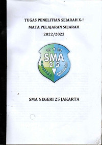 Image of Tugas penelitian sejarah X-1