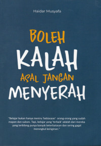 Boleh kalah asal jangan merah