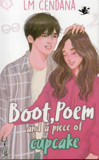 Image of Boot, poem and a piece of cupcake