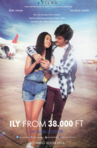 Ily (I love you) from 38.000 FT