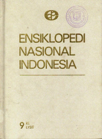 Ensiklopedia nasional indonesia jilid 9