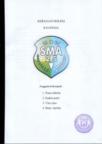 Image of Makalah : kerajaan holing kalingga