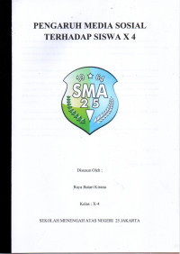 pengaruh media sosial terhadap siswa x-4