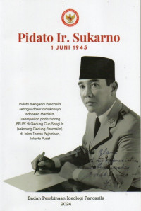 Image of Pidato ir. Sukarno 1 juni 1945